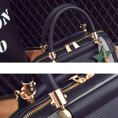 Grey luxury leather Sally bag by Jaxson Hunter